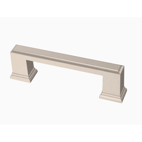 Brainerd P44269W-SN Satin Nickel 3" & 3 3/4" Classic Rectangle Cabinet Drawer Pull