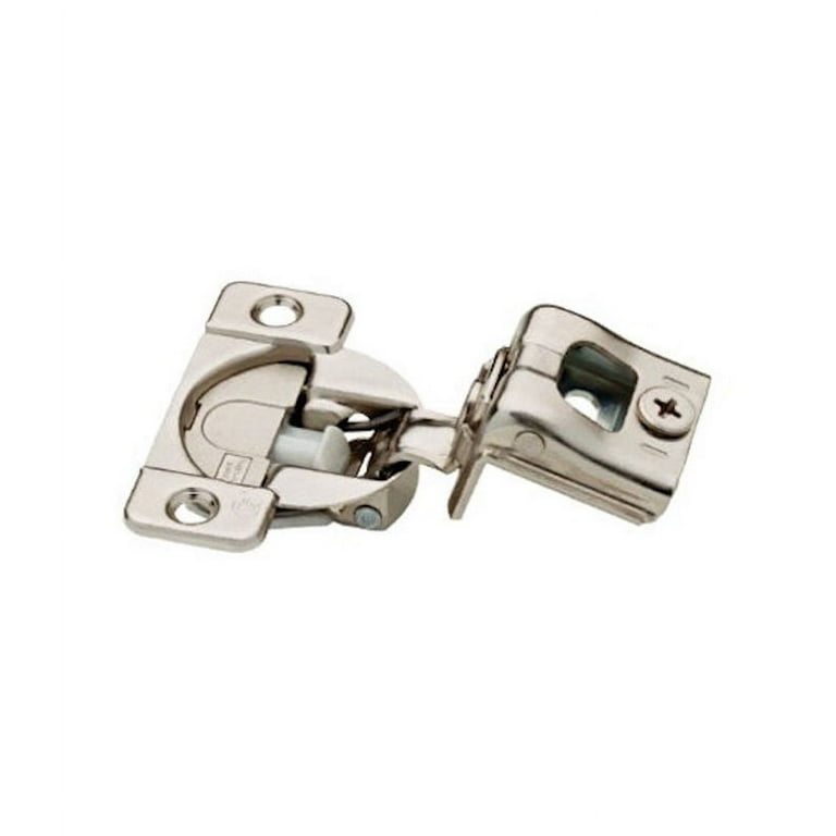Brainerd 2-Pack 1-1/4-in Nickel Plated Soft Close Overlay Cabinet Hinge Brainerd 2-Pack 1-1/4-in Nickel Plated Soft Close Overlay Cabinet Hinge