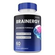 Brainergy Capsules, Advanced Maximum Strength Pills All Natural Cognitive Supplement, Brain ergy for Men and Women 1 Pack
