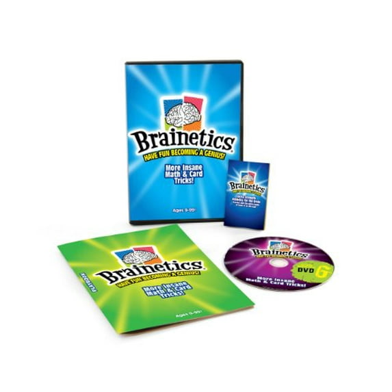 Brainetics Brainetics - Insane Math & Card Tricks! - Bonus DVD