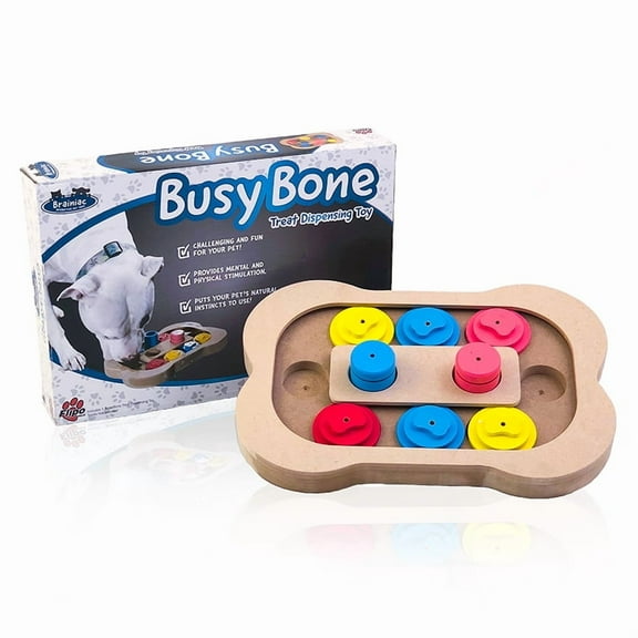Brainiac Busy Bone Pet Toy