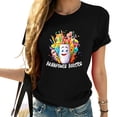 thumbnail image 1 of Brainpower Booster Back to School Gifts Women's T-Shirt with Stylish Chest Print: Trendy Graphic Tee, 1 of 3