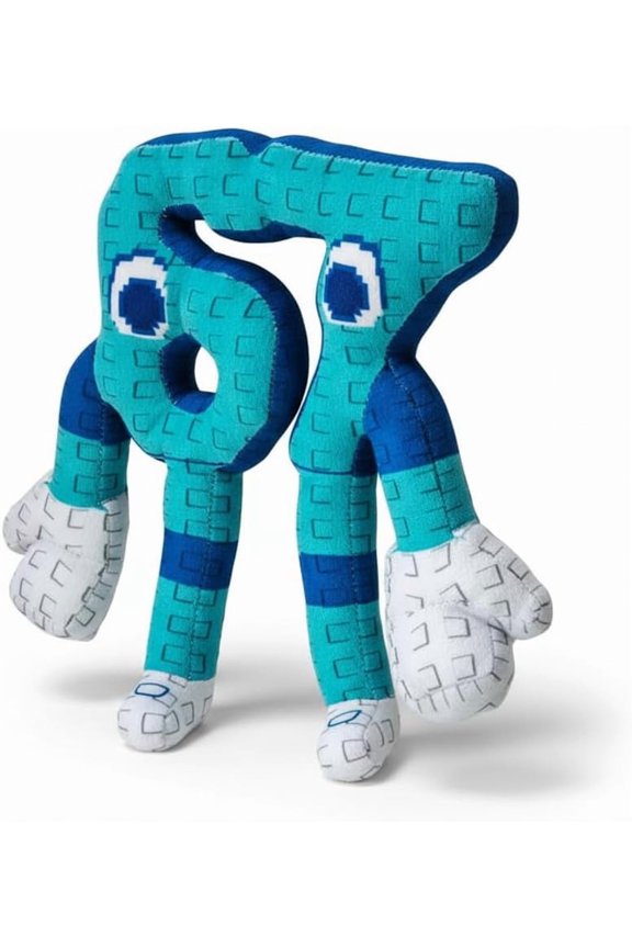 Brainrot 67 Blue Plush, Italian Brainrot Sixty Seven,10 inch Blue Style Stuffed Animals Toys, for Fans, Soft, Collectible Game Plush, for Birthday Christmas New Year Gift