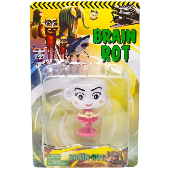 Brainrot Ballerina Cappuccina Action Figure