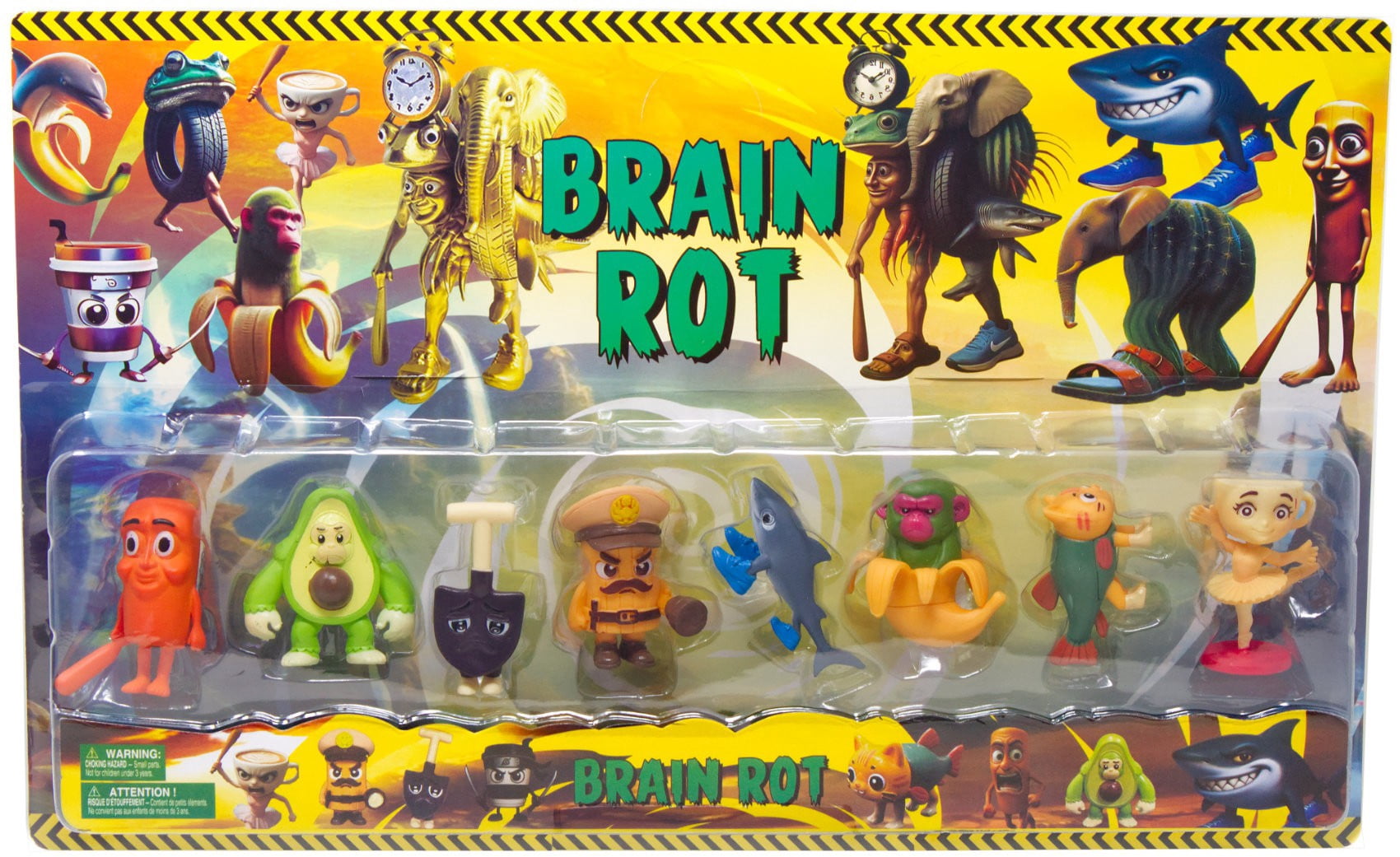 Brainrot Figure 8-Pack - Walmart.com