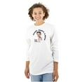 thumbnail image 1 of Brains Beauty & Betty Boop Cartoon Women's Long Sleeve T Shirt Brisco Brands S, 1 of 6