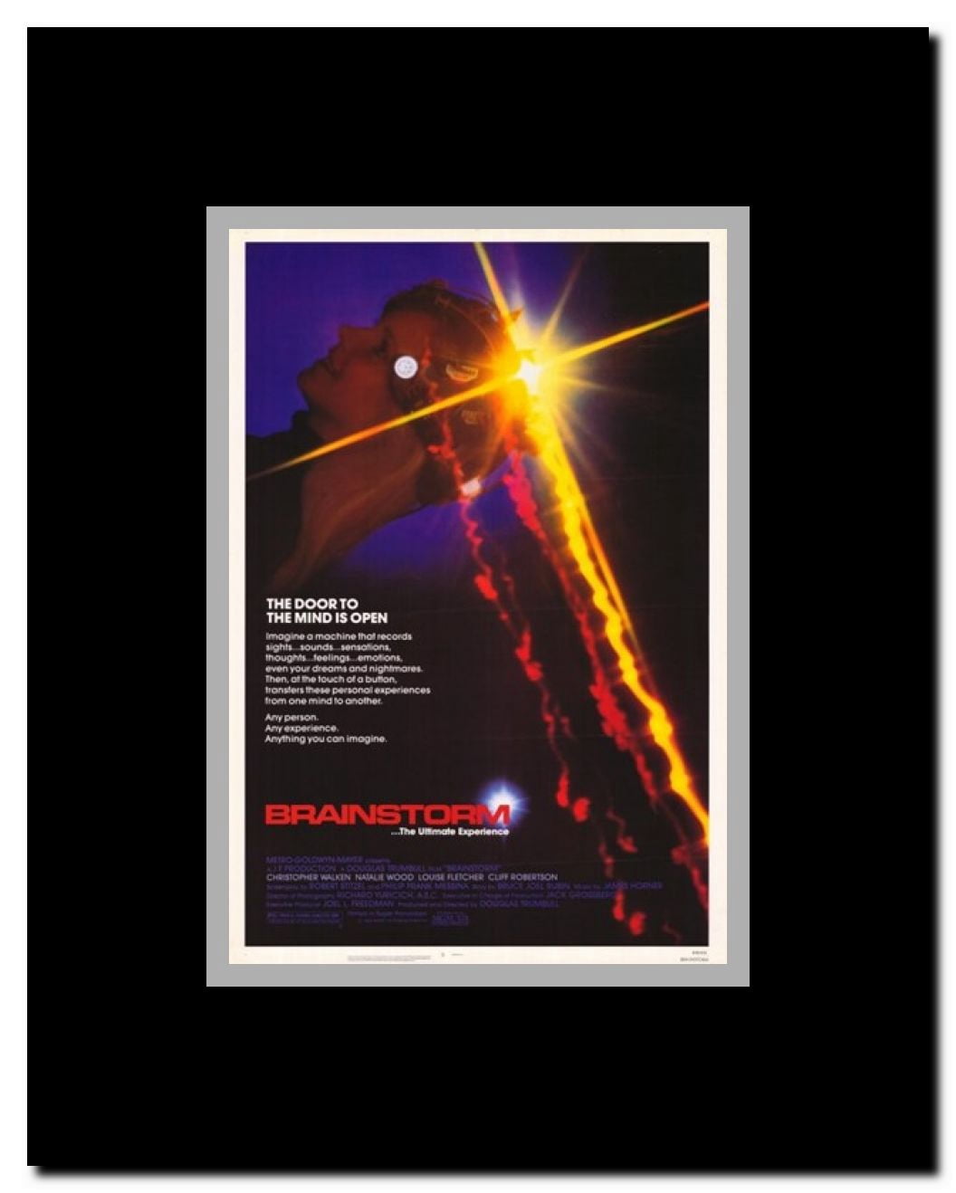 Brainstorm Framed Movie Poster