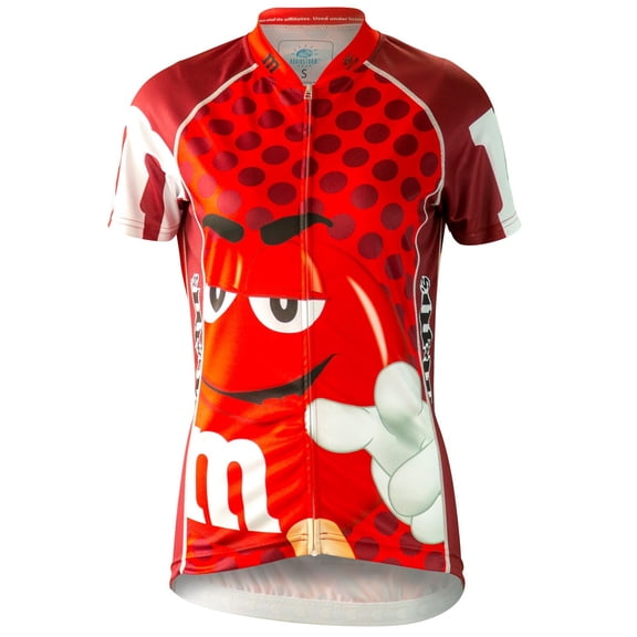 Brainstorm Gear 2015 Women's M&Ms Red Cycling Jersey - MMRE-W