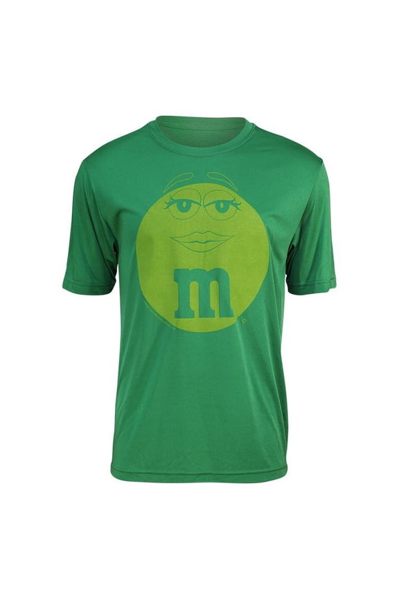 Men's M&M's "Signature" Tech Shirt - Green / XX-Large