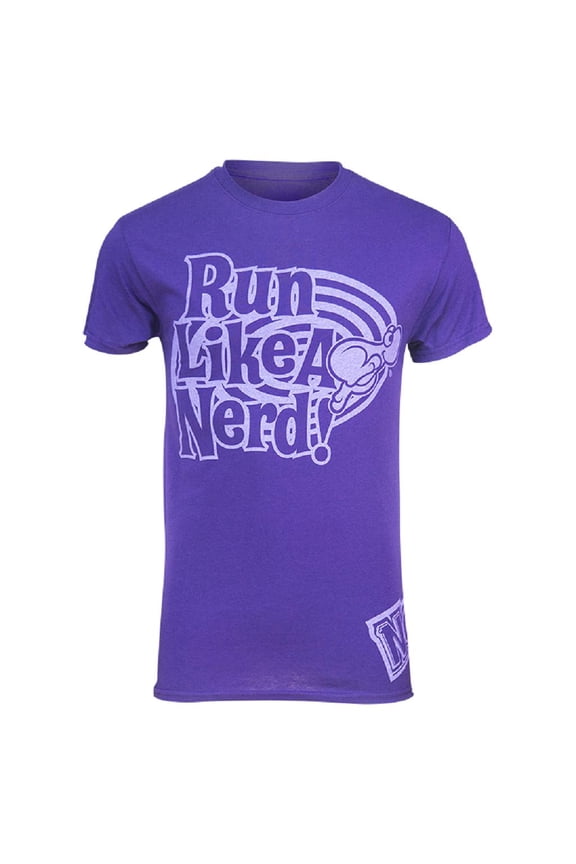Men's "Run Like A Nerd" Tech Shirt - Small