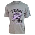 thumbnail image 1 of Brainstorm Gear Sesame Street TEAM COUNT "1...2...3 Ah! Ah! Ah!" Tech Shirt - XX-Large, 1 of 3