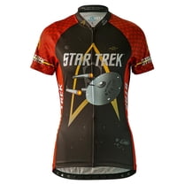 Brainstorm Gear Women's Star Trek "Engineering" - Red - Cycling Jersey - Medium