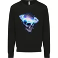 Brainstorm SCIFI Skull Gothic Space Mens Sweatshirt Jumper