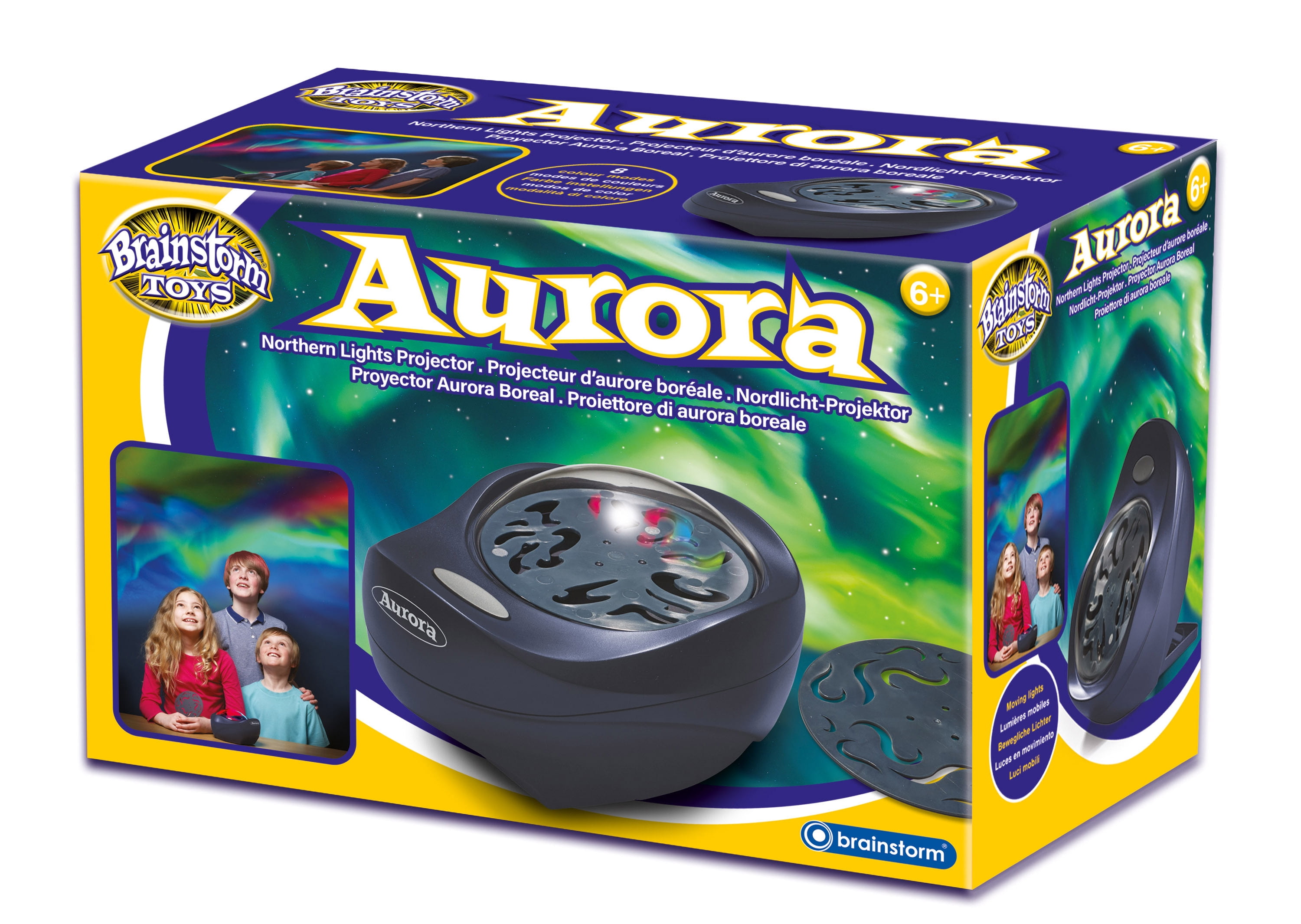Aurora Boreal, proyector con luces LED multicolor