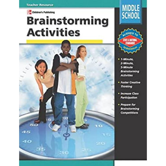 Pre-Owned Brainstorming Activities, Grades 6-8 (Paperback) 0769633986 9780769633985