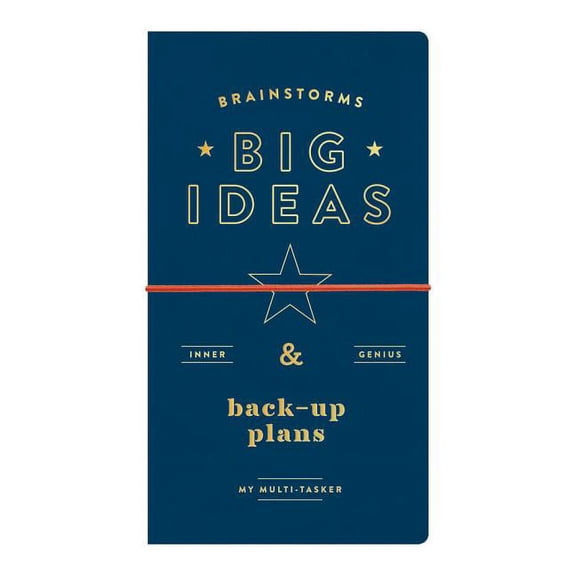 Brainstorms, Big Ideas and Back-up Plans Multi-tasker Journal (Diary)