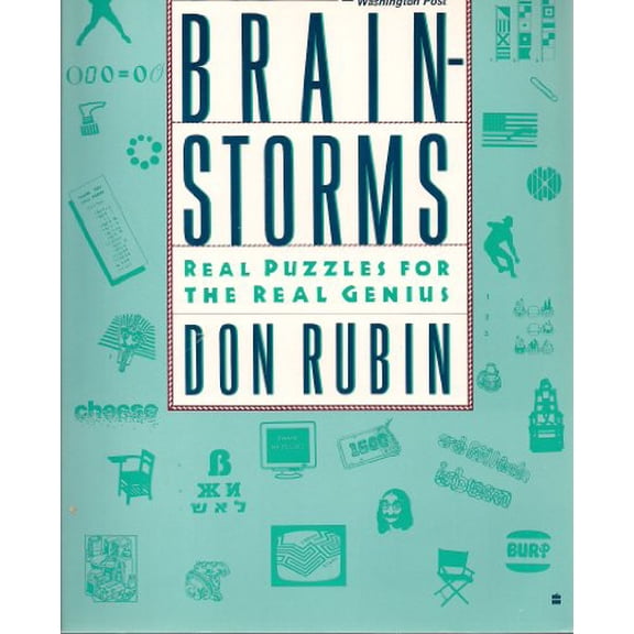 Pre-Owned Brainstorms: Real Puzzles for the Real Genius (Paperback) 0060963387 9780060963385