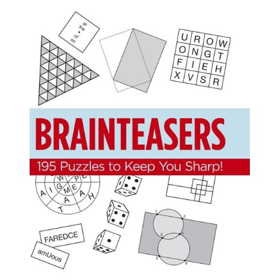 Pre-Owned Brainteasers: 195 Puzzles to Keep You Sharp! (Paperback) 1402760116 9781402760112