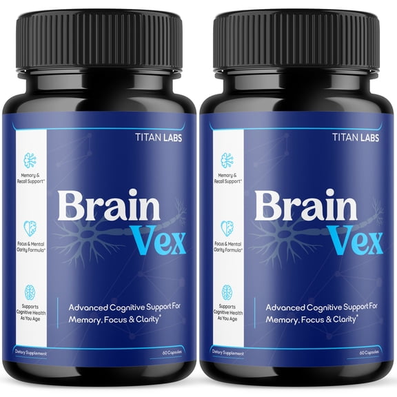 Brainvex Advanced Brain Support Formula Supplement 120 Capsules