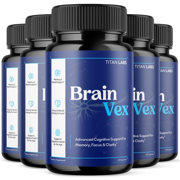 Brainvex Advanced Brain Support Formula Supplement 300 Capsules