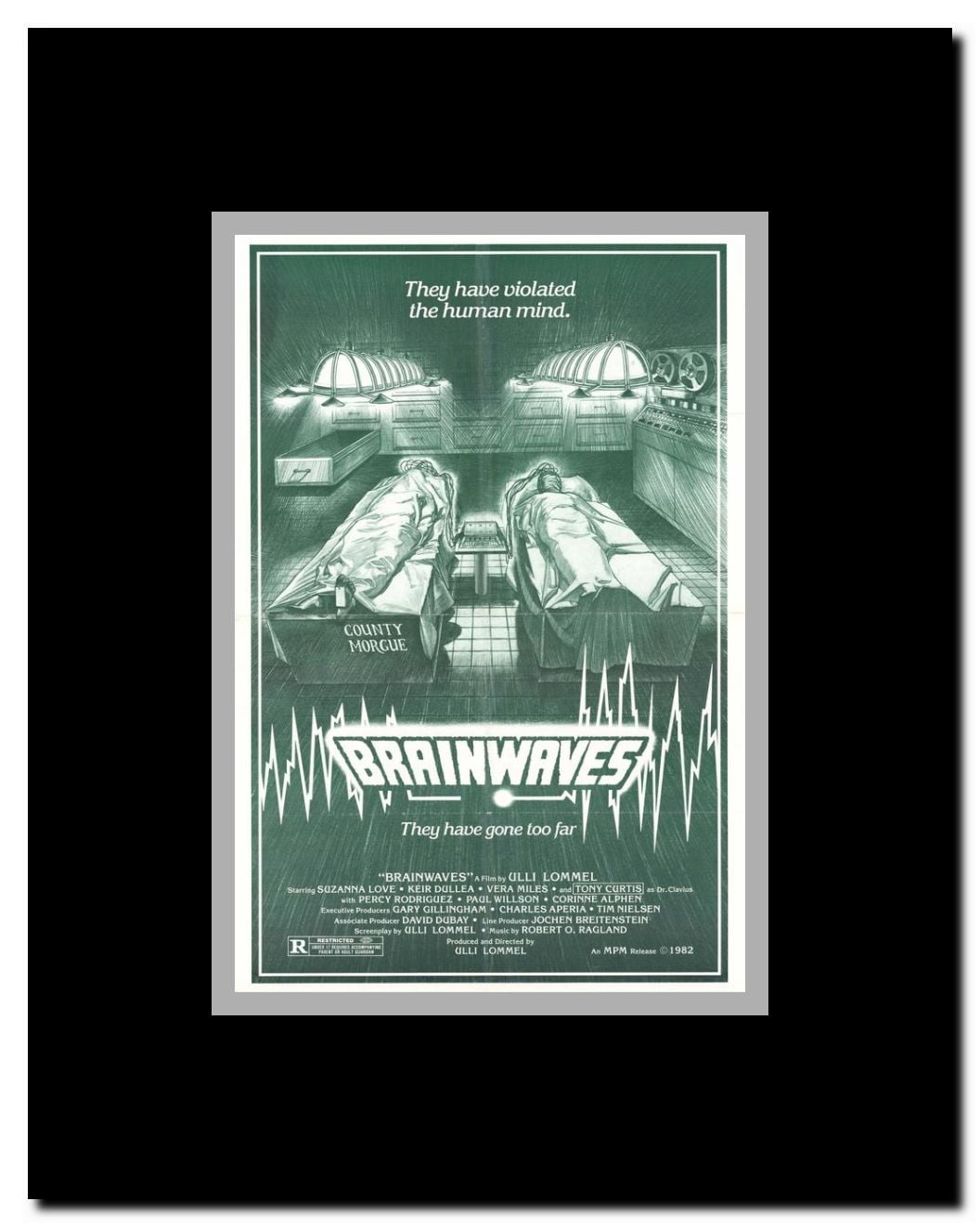 Brainwaves Framed Movie Poster