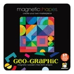 Magnetic Shapes Geo-Graphic - Create Your own Masterpiece. Magnetic | Wooden | Free-Form Shapes - Brainwright