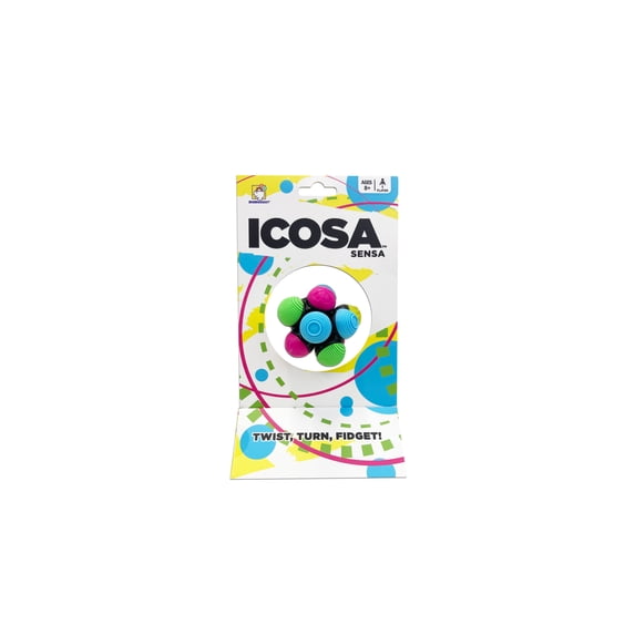 Brainwright Icosa Sensa The Atomic Fidget Ball. Twist, Turn, Fidget!