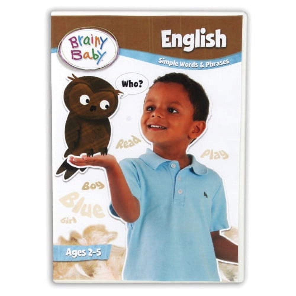 Brainy Baby English Simple Words and Phrases DVD Deluxe Edition
