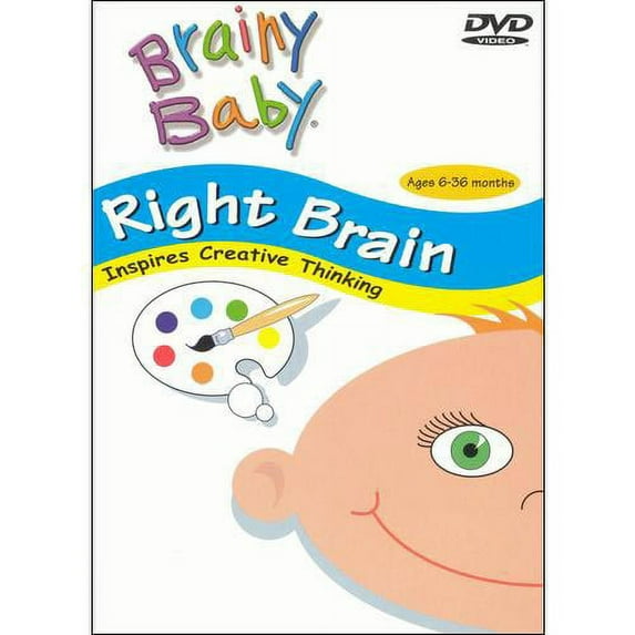Brainy Baby Infant Learning DVD Right Brain Creative Thinking Classic Ed.