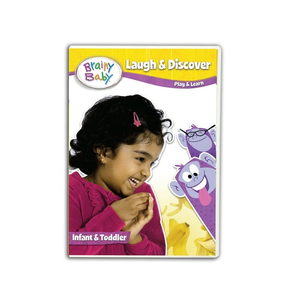 Brainy Baby Laugh and Discover: Play and Learn Deluxe Edition Infant DVD