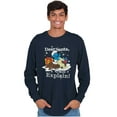 thumbnail image 1 of Brainy Smurf Dear Santa Christmas Long Sleeve TShirt Men Women Brisco Brands S, 1 of 6