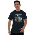 thumbnail image 1 of Brainy Smurf Dear Santa Christmas Men's Graphic T Shirt Tees Brisco Brands S, 1 of 4