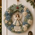 thumbnail image 1 of Brainybites 3D Fabric Poke Wreath DIY Kit - Christmas Wreath Making Kit for Adults, Holiday Door Decor, 1 of 9