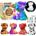 thumbnail image 1 of Brainybites Toy  Paint Your Own Dog Lamp Kit Painting kit for Kids 6-12, Arts and Crafts for Kids Ages 8-12, Toys Girls Boy Birthday Gift Ages 6 7 8 9 10 11 12+, 1 of 8