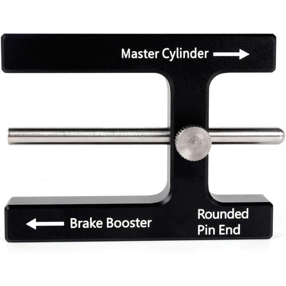 Brake Adjustment Tool Booster Push Rod Master Cylinder Length Gauge Suit for Most Boosters with Adjustable Pins