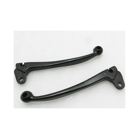 Brake And Clutch Lever Set Black For Yamaha RX100 RXS100