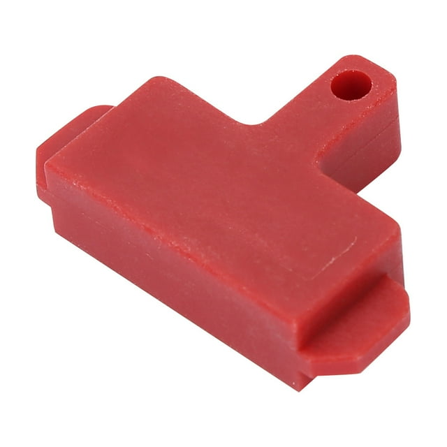 Brake Bleed Spacer Red 1.57*1.18*0.39in Mini Plastic Hydraulic Disc