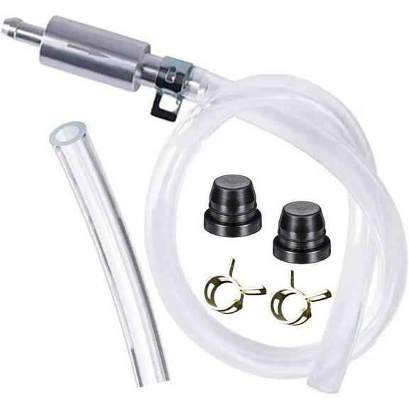 Brake Bleeder Hose Kit for Motorcycles and Vehicles - Efficient Hydraulic Brake Release Tool with One-Way Check Valve, High Precision Fluid Control, Ideal for DIY Car Maintenance Enthusiasts