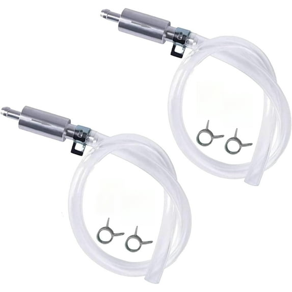 Brake Bleeder Hose, Motorcycle Brake Bleeder Kit with 2 Nozzle Cap & Clamp, One Way Check Valve Tube Bleeding Tools for Hydraulic System Bleeding, Car Clutch Fluid Replacement Hose