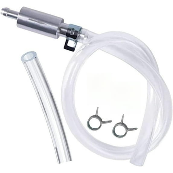 Brake Bleeder Hose, Motorcycle Brake Bleeder Kit with 2 Nozzle Cap & Clamp, One Way Check Valve Tube Bleeding Tools for Hydraulic System Bleeding, Car Clutch Fluid Replacement Hose