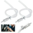 thumbnail image 1 of Brake Bleeder Hose,One Way Check Valve Tube Bleeding Tool Kit for Car Motorcyle Clutch for Men,2025 Upgraded Universal Brake Fluid Bleeder with 2 Screw Caps and 2 Spring Clamps (2 Pack), 1 of 6