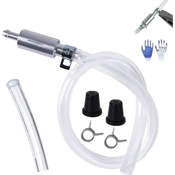 Brake Bleeder Hose One Way Check Valve Tube Bleeding Tool Kit for Hydraulic System Bleeding, Universal Motorcycle Accessories Brake Fluid Bleeder Repair Kit for Car Clutch(1pc)