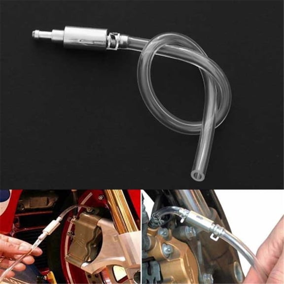 Brake Bleeder Hose- One Way Check Valve Tube Bleeding Tool Kit for Motorcycle Clutch