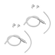 Brake Bleeder One Way Valve, Car Hydraulic Brake Bleeder Clutch Tool Kit Auto Vehicle Motorcycle Oil Pump Oil Bleeding Replacement Adapter Hose Kit 2Pc B