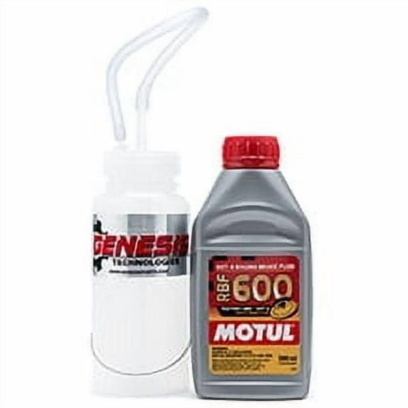 Brake Bleeding Kit With Cable Mount Bottle And Motul 8068HL RBF 600