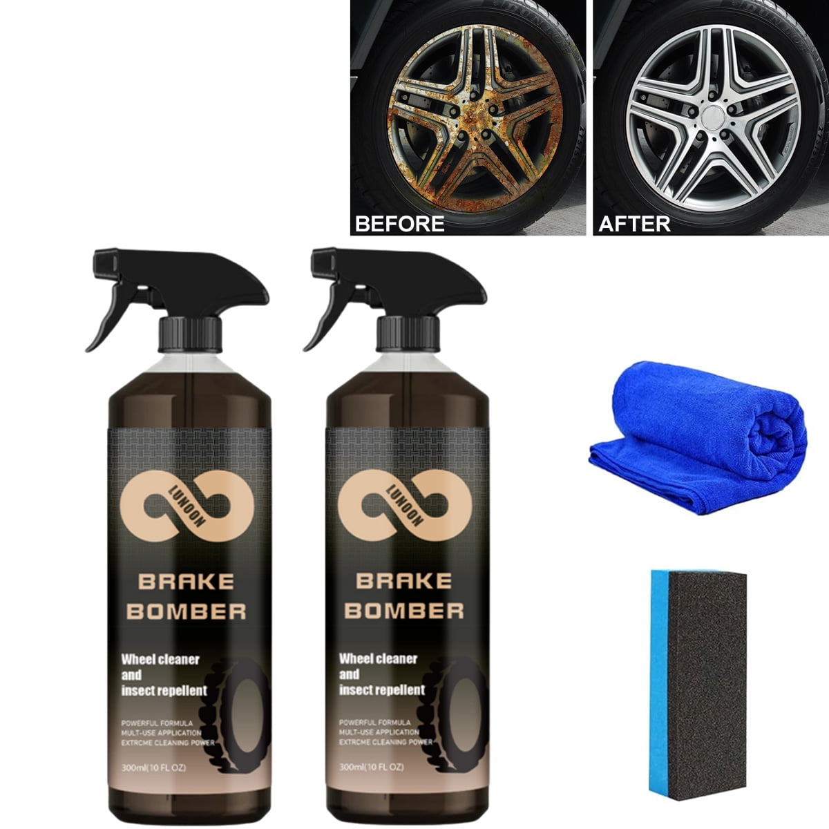 100ml Stealth Brake Bomber Powerful Brake Cleaner Spray Can with