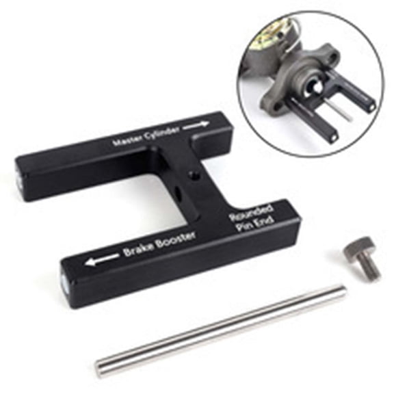 Brake Booster Push Rod Adjustment Tool, Magnetic Brake Adjustment Gauge for Accurate Master Cylinder Calibration, Professional Brake Service Tool for Mechanics Garage Repairs