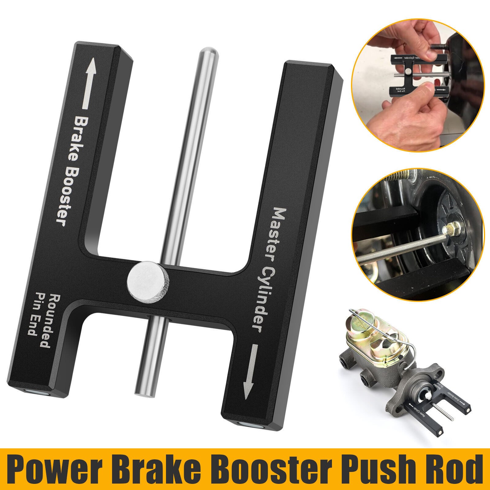 Brake Booster Push Rod Pin Adjustment Tool Master Cylinder Push Rod