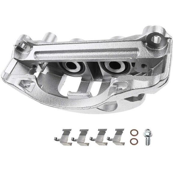 Brake Caliper 1 - Compatible with 2011 - 2019 Chevy Silverado 2500 HD 2012 2013 2014 2015 2016 2017 2018