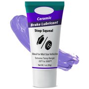 Brake Caliper Grease Ceramic Brake Lubricant Automotive Resistant to Moisture, Corrosion Contaminants Silences Brake Noise Anti Seize Lubricant Compound for Caliper Assembly, 1 Oz-3 Pack